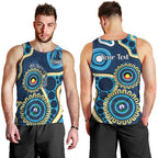Titans NAIDOC Week 2026 Personalised Men Tank Top 50 Years of Deadly Aboriginal Art
