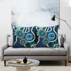 Titans NAIDOC Week 2026 Personalised Pillow Cover 50 Years of Deadly Aboriginal Art