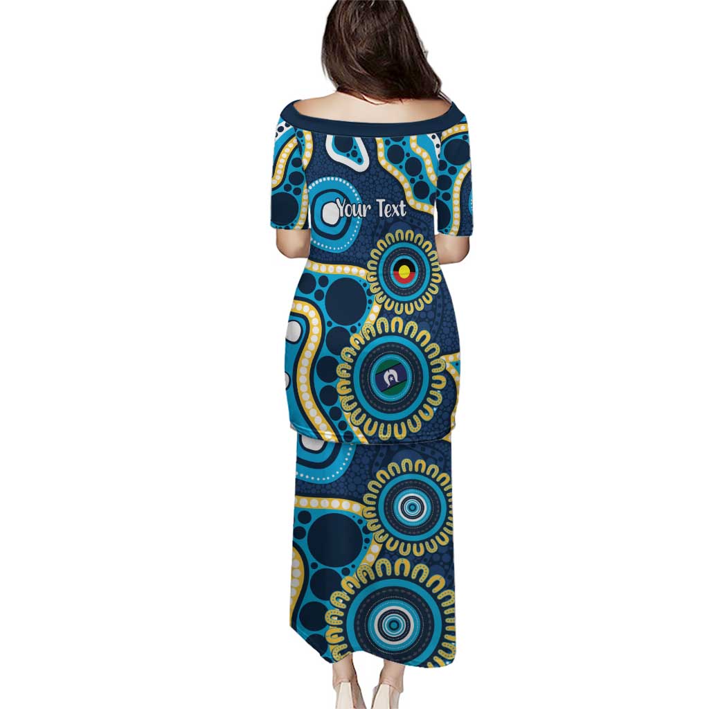 Titans NAIDOC Week 2026 Personalised Puletasi 50 Years of Deadly Aboriginal Art