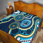 Titans NAIDOC Week 2026 Personalised Quilt 50 Years of Deadly Aboriginal Art