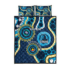 Titans NAIDOC Week 2026 Personalised Quilt Bed Set 50 Years of Deadly Aboriginal Art