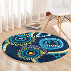 Titans NAIDOC Week 2026 Personalised Round Carpet 50 Years of Deadly Aboriginal Art