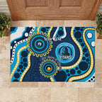 Titans NAIDOC Week 2026 Personalised Rubber Doormat 50 Years of Deadly Aboriginal Art