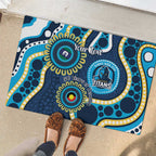 Titans NAIDOC Week 2026 Personalised Rubber Doormat 50 Years of Deadly Aboriginal Art