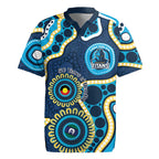 Titans NAIDOC Week 2026 Personalised Rugby Jersey 50 Years of Deadly Aboriginal Art