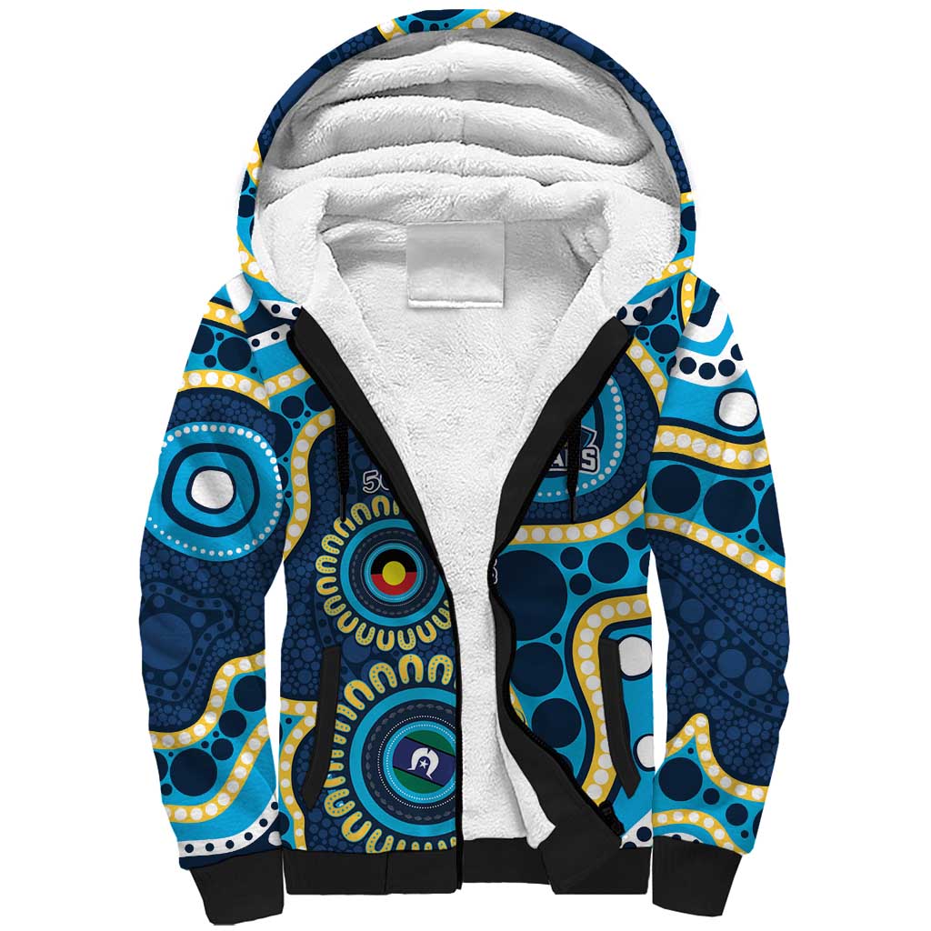 Titans NAIDOC Week 2026 Personalised Sherpa Hoodie 50 Years of Deadly Aboriginal Art