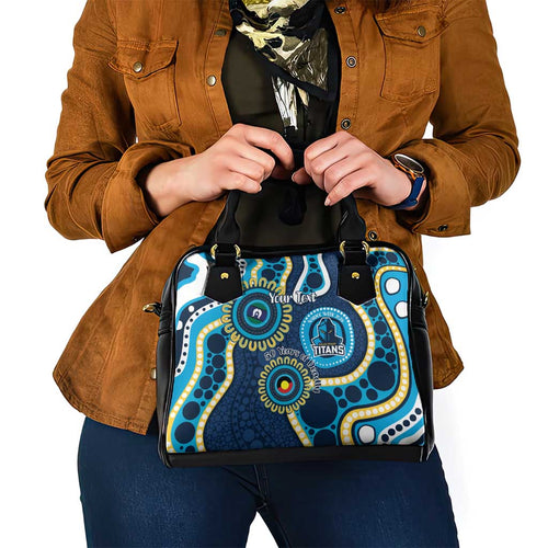Titans NAIDOC Week 2026 Personalised Shoulder Handbag 50 Years of Deadly Aboriginal Art
