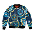 Titans NAIDOC Week 2026 Personalised Sleeve Zip Bomber Jacket 50 Years of Deadly Aboriginal Art
