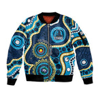 Titans NAIDOC Week 2026 Personalised Sleeve Zip Bomber Jacket 50 Years of Deadly Aboriginal Art