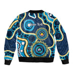 Titans NAIDOC Week 2026 Personalised Sleeve Zip Bomber Jacket 50 Years of Deadly Aboriginal Art