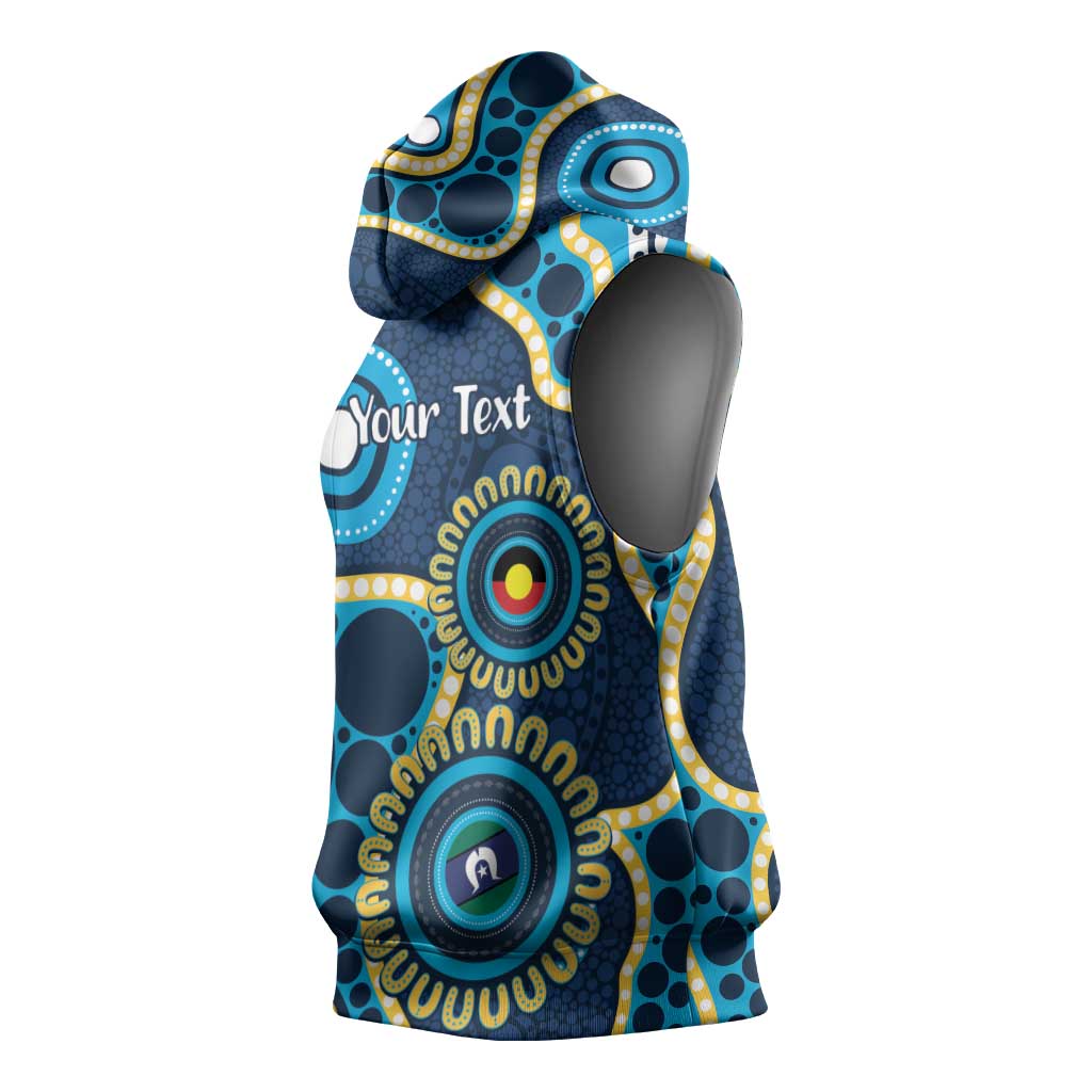 Titans NAIDOC Week 2026 Personalised Sleeveless Hoodie 50 Years of Deadly Aboriginal Art