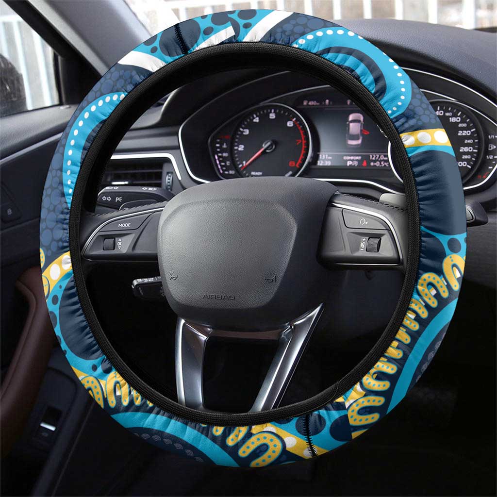 Titans NAIDOC Week 2026 Steering Wheel Cover 50 Years of Deadly Aboriginal Art