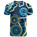 Titans NAIDOC Week 2026 Personalised T Shirt 50 Years of Deadly Aboriginal Art