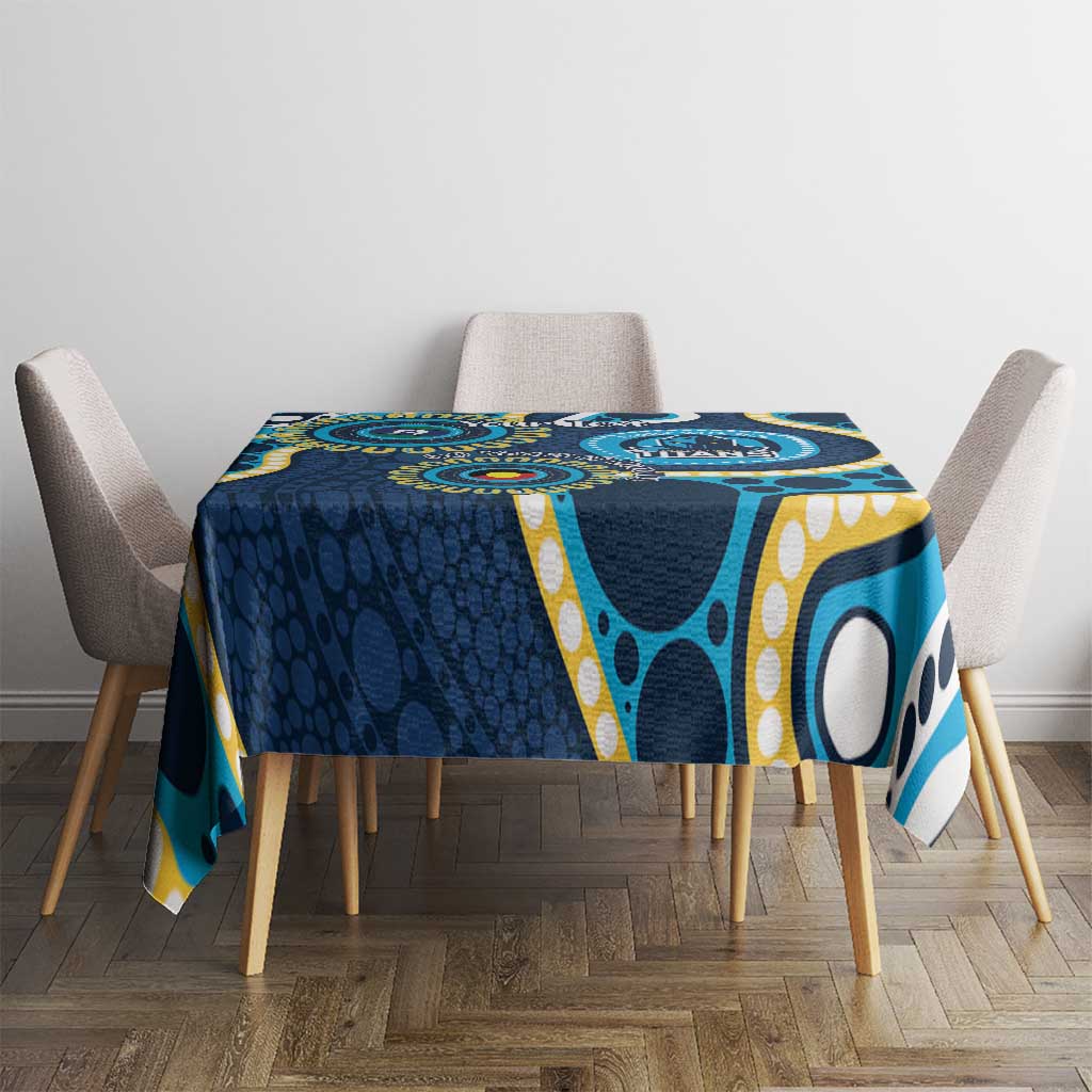 Titans NAIDOC Week 2026 Personalised Tablecloth 50 Years of Deadly Aboriginal Art