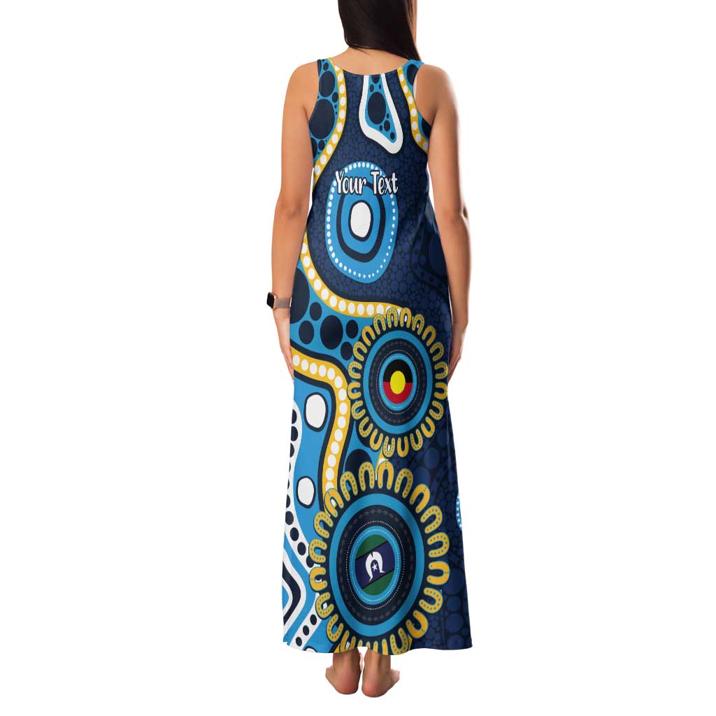 Titans NAIDOC Week 2026 Personalised Tank Maxi Dress 50 Years of Deadly Aboriginal Art