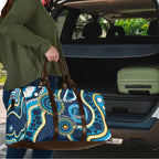 Titans NAIDOC Week 2026 Personalised Travel Bag 50 Years of Deadly Aboriginal Art