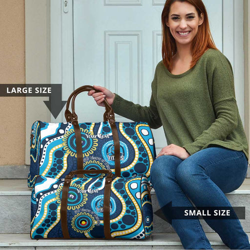 Titans NAIDOC Week 2026 Personalised Travel Bag 50 Years of Deadly Aboriginal Art