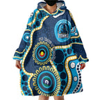 Titans NAIDOC Week 2026 Personalised Wearable Blanket Hoodie 50 Years of Deadly Aboriginal Art