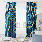 Titans NAIDOC Week 2026 Personalised Window Curtain 50 Years of Deadly Aboriginal Art