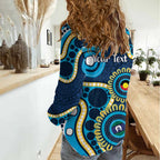 Titans NAIDOC Week 2026 Personalised Women Casual Shirt 50 Years of Deadly Aboriginal Art
