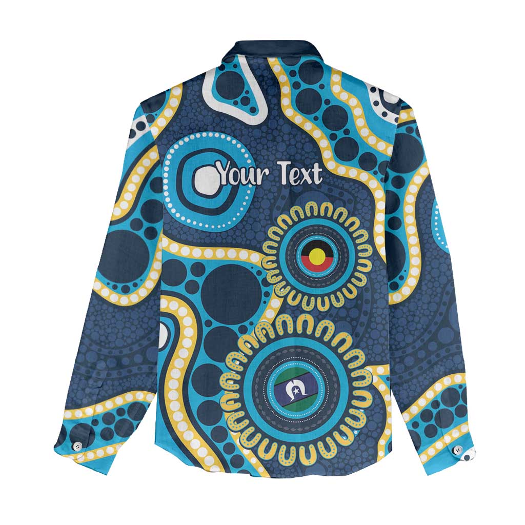 Titans NAIDOC Week 2026 Personalised Women Casual Shirt 50 Years of Deadly Aboriginal Art