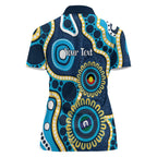 Titans NAIDOC Week 2026 Personalised Women Polo Shirt 50 Years of Deadly Aboriginal Art