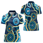 Titans NAIDOC Week 2026 Personalised Women Polo Shirt 50 Years of Deadly Aboriginal Art