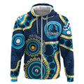 Titans NAIDOC Week 2026 Personalised Zip Hoodie 50 Years of Deadly Aboriginal Art