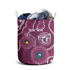 Sea Eagles NAIDOC Week 2026 Personalised Laundry Basket 50 Years of Deadly Aboriginal Art