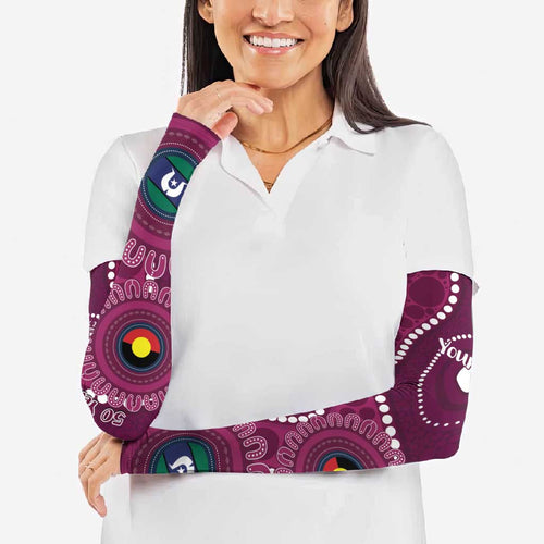 Sea Eagles NAIDOC Week 2026 Personalised Arm Sleeves 50 Years of Deadly Aboriginal Art