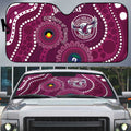 Sea Eagles NAIDOC Week 2026 Personalised Auto Sun Shade 50 Years of Deadly Aboriginal Art