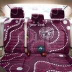 Sea Eagles NAIDOC Week 2026 Personalised Back Car Seat Cover 50 Years of Deadly Aboriginal Art