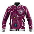 Sea Eagles NAIDOC Week 2026 Personalised Baseball Jacket 50 Years of Deadly Aboriginal Art