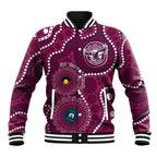 Sea Eagles NAIDOC Week 2026 Personalised Baseball Jacket 50 Years of Deadly Aboriginal Art