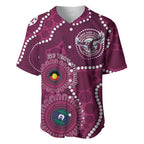 Sea Eagles NAIDOC Week 2026 Personalised Baseball Jersey 50 Years of Deadly Aboriginal Art
