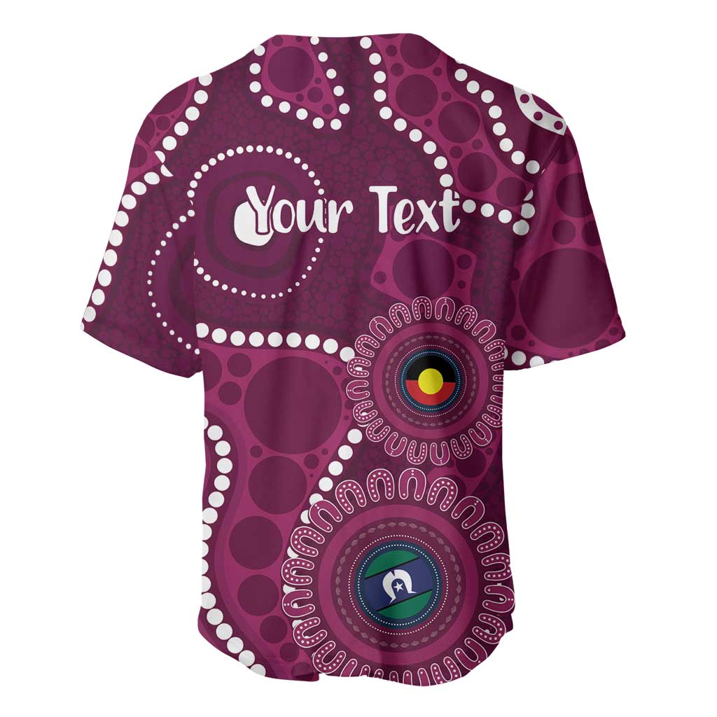 Sea Eagles NAIDOC Week 2026 Personalised Baseball Jersey 50 Years of Deadly Aboriginal Art