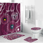 Sea Eagles NAIDOC Week 2026 Personalised Bathroom Set 50 Years of Deadly Aboriginal Art