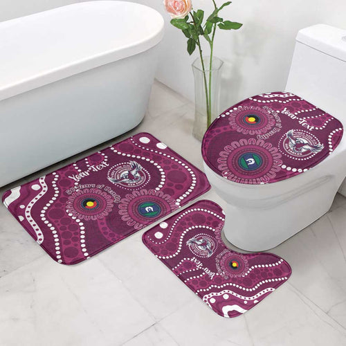 Sea Eagles NAIDOC Week 2026 Personalised Bathroom Set 50 Years of Deadly Aboriginal Art