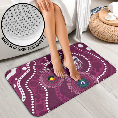 Sea Eagles NAIDOC Week 2026 Personalised Bathroom Set 50 Years of Deadly Aboriginal Art