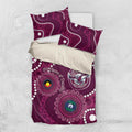 Sea Eagles NAIDOC Week 2026 Personalised Bedding Set 50 Years of Deadly Aboriginal Art