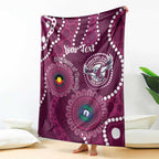 Sea Eagles NAIDOC Week 2026 Personalised Blanket 50 Years of Deadly Aboriginal Art