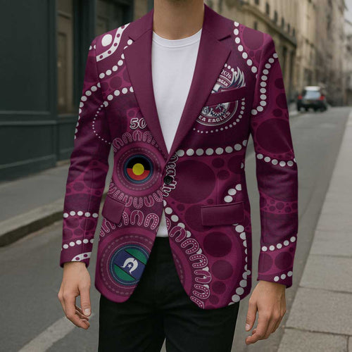 Sea Eagles NAIDOC Week 2026 Personalised Blazer 50 Years of Deadly Aboriginal Art