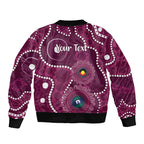 Sea Eagles NAIDOC Week 2026 Personalised Bomber Jacket 50 Years of Deadly Aboriginal Art