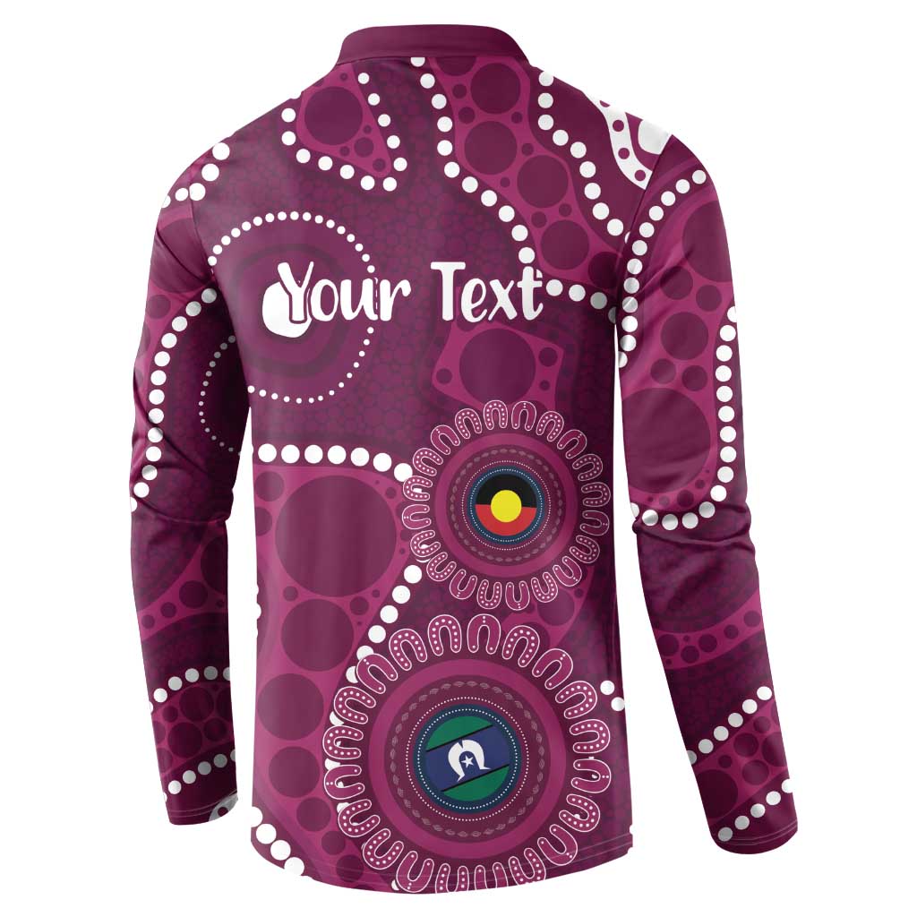 Sea Eagles NAIDOC Week 2026 Personalised Button Sweatshirt 50 Years of Deadly Aboriginal Art
