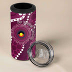 Sea Eagles NAIDOC Week 2026 Personalised 4 in 1 Can Cooler Tumbler 50 Years of Deadly Aboriginal Art