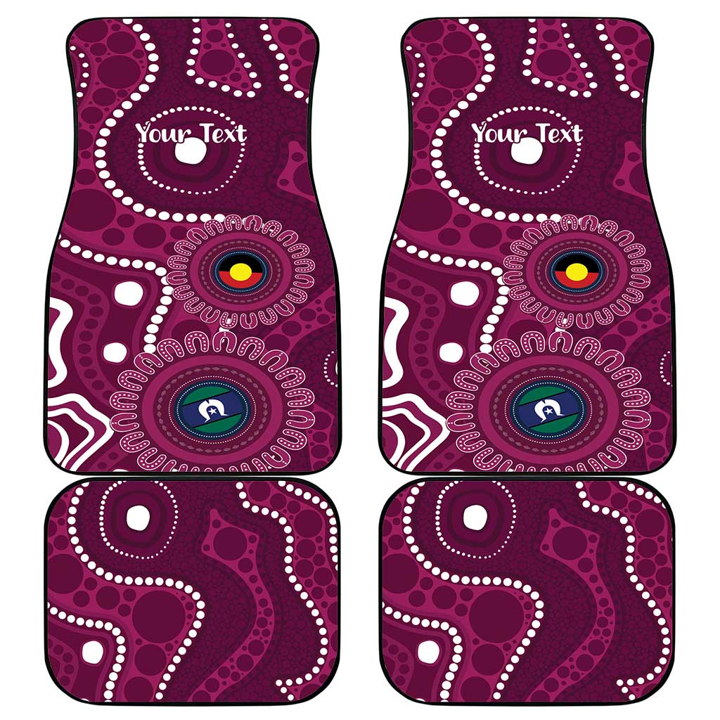 Sea Eagles NAIDOC Week 2026 Personalised Car Mats 50 Years of Deadly Aboriginal Art