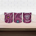 Sea Eagles NAIDOC Week 2026 Personalised Ceramic Mug 50 Years of Deadly Aboriginal Art