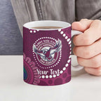 Sea Eagles NAIDOC Week 2026 Personalised Ceramic Mug 50 Years of Deadly Aboriginal Art