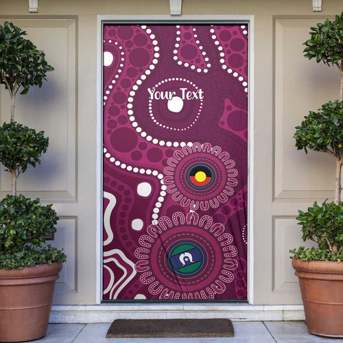 Sea Eagles NAIDOC Week 2026 Personalised Door Cover 50 Years of Deadly Aboriginal Art