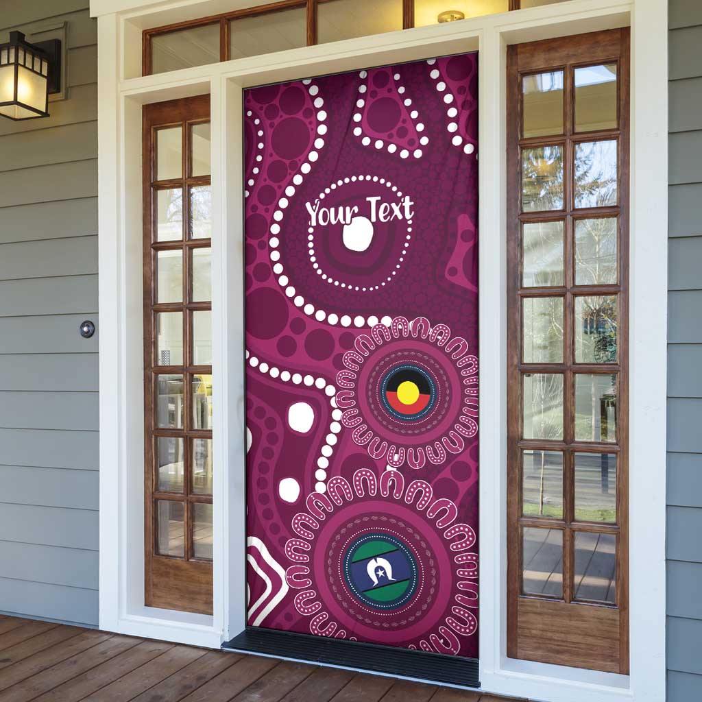 Sea Eagles NAIDOC Week 2026 Personalised Door Cover 50 Years of Deadly Aboriginal Art